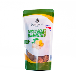 SEMILLAS DE CACAO CARAMELIZADAS CON JENGIBRE