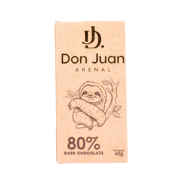 CHOCOLATE OSCURO 80% ARTESANAL