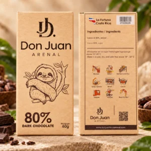 CHOCOLATE OSCURO 80% ARTESANAL