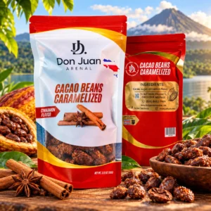 CACAO BEANS CARAMELIZED WITH CINNAMON FLAVOR