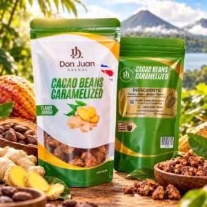 CACAO BEANS CARAMELIZED WITH GINGER
