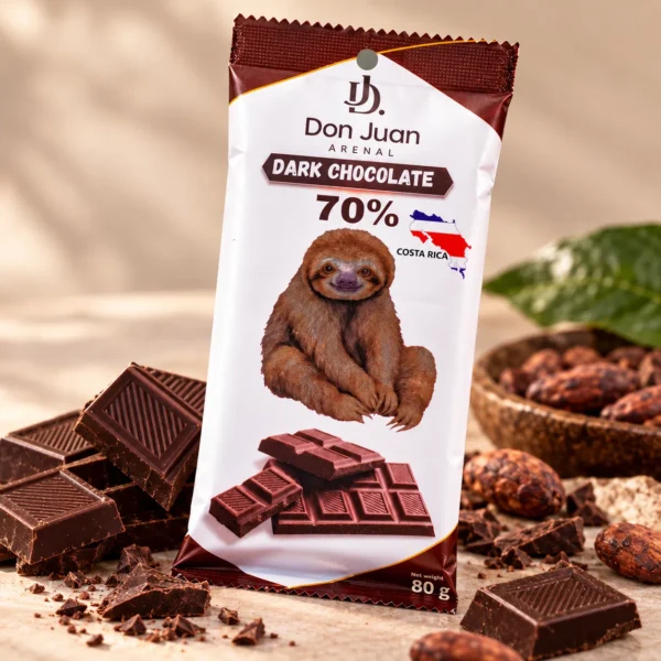 CHOCOLATE ARTESANAL OSCURO 70%