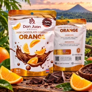 DARK CHOCOLATE COVERED ORANGE