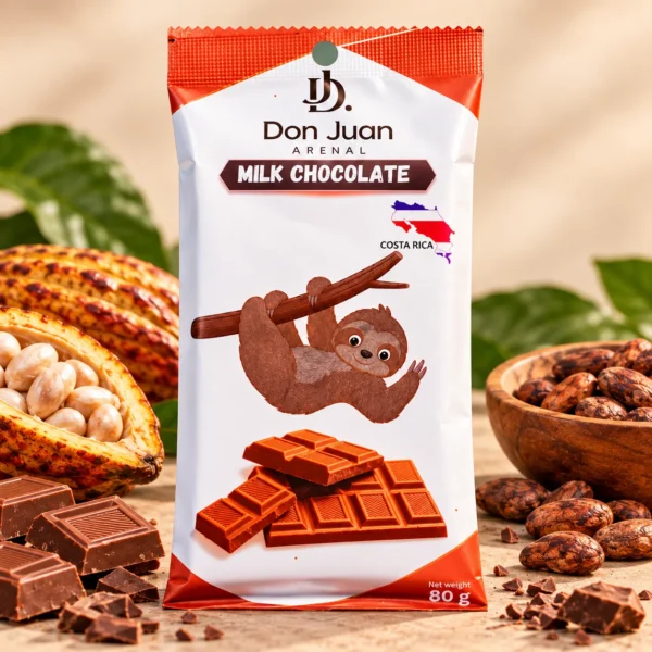 CHOCOLATE ARTESANAL DE LECHE