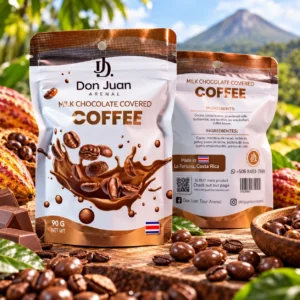 MILK CHOCOLATE COVERED COFFEE