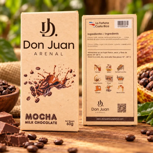 CHOCOLATE ARTESANAL DE MOCHA